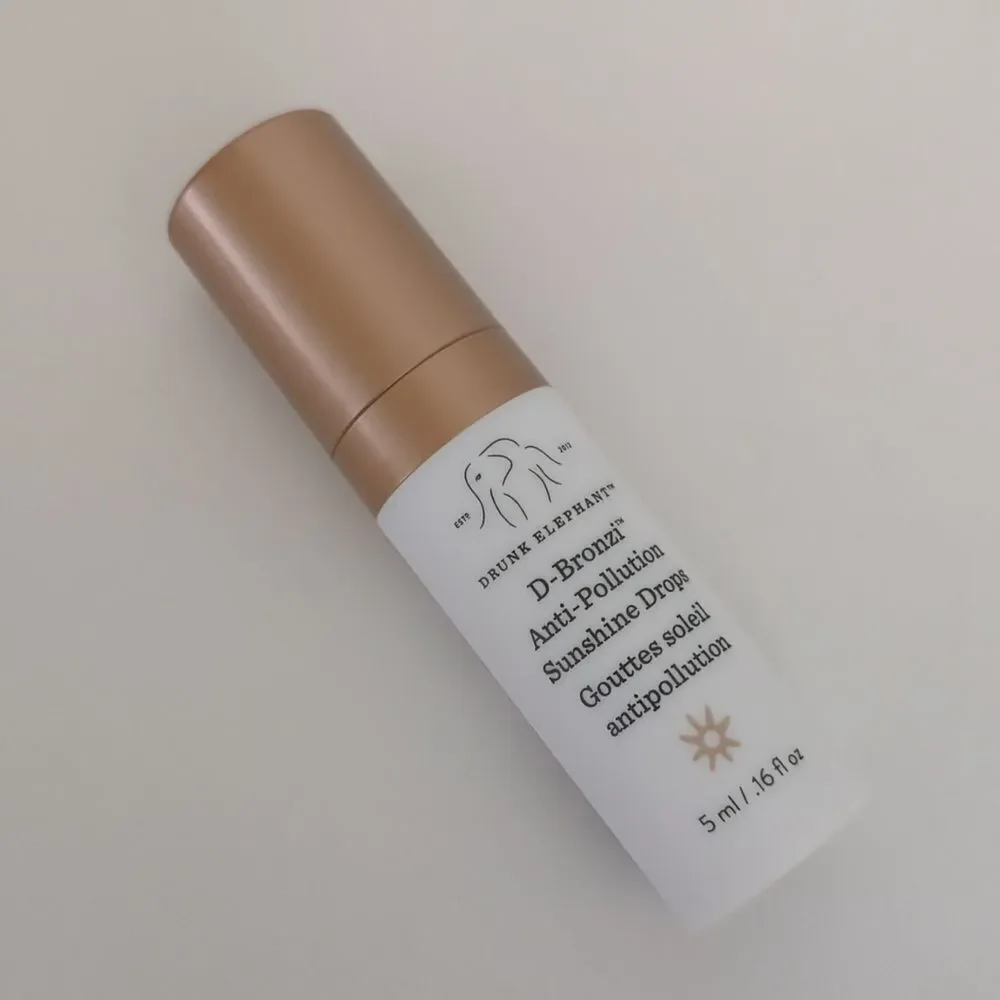 NEW Drunk Elephant D-Bronzi Anti-Pollution Sunshine Drops Mini Size